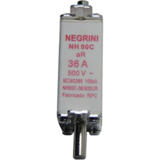 Fusivel Nh Negrini Ultra Rapido 00/ 36A Nh-00C-36/500Ur