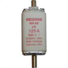 Fusivel Nh Negrini Ultra Rapido 00/125A Nh-00-125/500Ur