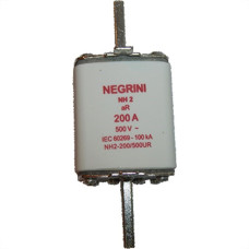 Fusivel Nh Negrini Ultra Rapido 02/200A Nh-2-200/500Ur