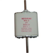 Fusivel Nh Negrini Ultra Rapido 03/500A Nh-3-500/500Ur