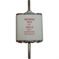 Fusivel Nh Negrini Ultra Rapido 03/600A Nh-3-600/500Ur - Kit C/3 