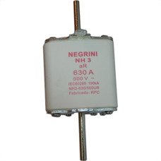 Fusivel Nh Negrini Ultra Rapido 03/630A Nh-3-630/500Ur