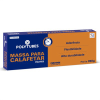 Massa Calafetar Polytubes Cinza 350G Filete Pulvitec Ua002