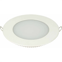 Luminaria Led Plafon Taschibra Embutir Redondo 24W 3000K 30Cm 