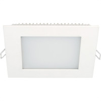 Luminaria Led Plafon Taschibra Embutir Quadrado 06W 3000K 12Cm 