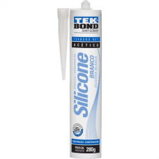 Cola Silicone Tekbond 280G Acetico Branco 