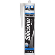 Cola Silicone Tekbond 280G Acetico Preto 