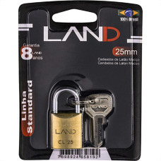 Cadeado Land 25Mm Blister 2541