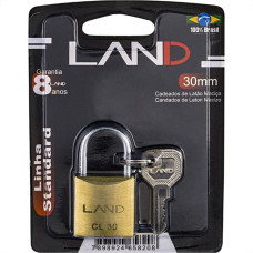 Cadeado Land 30Mm Blister 2542