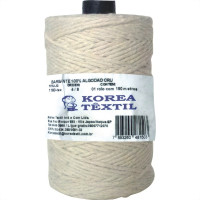 Barbante Korea De Algodao 08 Fio De 4Mm 120Mt 51