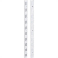 Trilho Prateleira Multivisao Aco Duplo Branco 1,5M Td-150