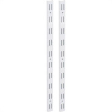 Trilho Prateleira Multivisao Aco Duplo Branco 1,5M Td-150