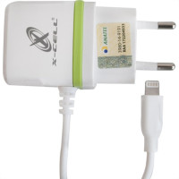 Carregador Turbo 1 Usb Com Pino Adaptador Iphone Com Cabo Bivolt Xc-Iph6-Usb