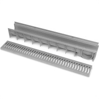 Ralo Linear Roma Com Grelha 14,5X100Cm 6090 6