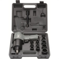 Chave Impacto Pneumatica Eda 1/2'' 51Kgf Com Kit 9Ge