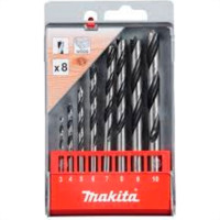 Broca 3 Pontas Para Madeira Makita 03A10Mm Com 8 Pecas D-77257