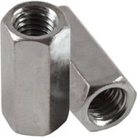 Prolongador Para Barra Roscada Ancora 1/4 X25 J1438 - Kit C/100 