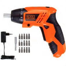 Parafusadeira Black & Decker Bateria 4.8V Com Led Com 2 Posicoes 16Ac Kc4815B-Br