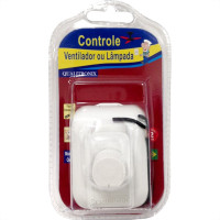 Kit C/3 - Controle Ventilador Qualitronix Luz Sobrepor Qv39