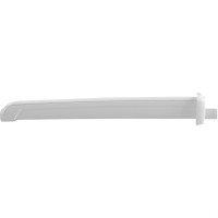 Braco Para Chuveiro Plastico Astra 40Cm Branco Bce40