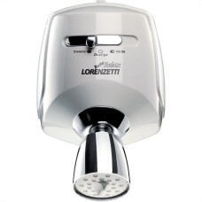 Ducha Lorenzetti Relax Lux Branca/Cromada 3T 127V 5500W 