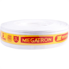 Fio Cabo Paralelo Megatron 2X0,75Mm Branco 100M 8522