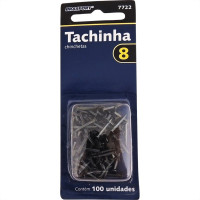 Tachinha Brasfort 08 Blister Com 100Pecas 7722