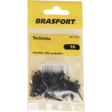 Tachinha Brasfort 10 Blister Com 100Pecas 7723