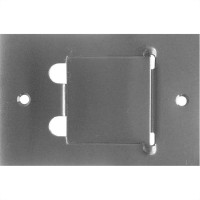 Placa Piso Aluminio 4X2 Para 2 Rj Pa42Rj