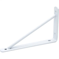 Suporte Prateleira Overtime Forte Branco 15Cm Peca 170000 - Kit C/12 