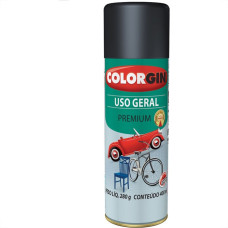 Tinta Spray Colorgin Uso Geral Grafite Medio Roda 400Ml 5503