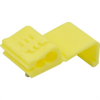 Conector Derivacao Jng Emenda 6,0Mm Amarelo Jme5 50 Pecas 15783