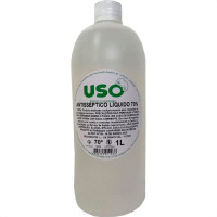 Alcool Liquido Uso 70% 1 Litro 1103-7 - Kit C/12 