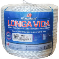 Corda Polipropileno Trancada Mazzaferro 12,0Mm Longa Vida Branca+-220M 29Cs1203B220