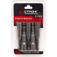 Soquete Magnetico Ctpohr Parafusadeira 8Mm Com 5 Pecas 619