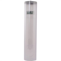 Poupa Copos Agua Acrilico Trilha Cristal T-0506N