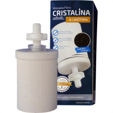 Vela Filtro Barro Cristalina Carvao Ativado Vca - Kit C/12 