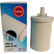 Vela Filtro Barro Salute Curta A12 - Kit C/12 