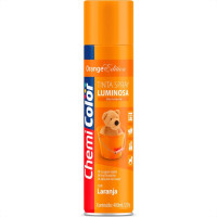 Tinta Spray Chemicolor Luminescente Laranja 400Ml 