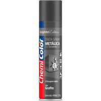 Tinta Spray Chemicolor Metalico Grafite 400Ml 