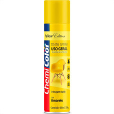 Tinta Spray Chemicolor Amarelo 400Ml 