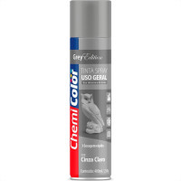 Tinta Spray Chemicolor Cinza Claro 400Ml 