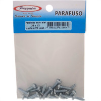 Cartela Parafuso Auto/Atarrachante Panela Preguim 3,5 X 13Mm Com 20 Pecas 1064