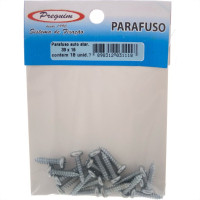 Cartela Parafuso Auto/Atarrachante Panela Preguim 3,9 X 16Mm Com 18 Pecas 1118