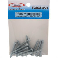 Cartela Parafuso Auto/Atarrachante Panela Preguim 4,2 X 32Mm Com 12 Pecas 1194