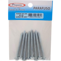 Cartela Parafuso Auto/Atarrachante Panela Preguim 4,8 X 50Mm Com 08 Pecas 1262