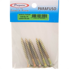 Cartela Parafuso Chipboard Preguim Cabeca Chata Philips 6,0X50 Com 05 Pecas 5505