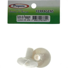 Cartela Bucha Fixacao Preguim De Passagem Coaxial 10Mm Com 02 Pecas 7899