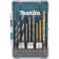 Broca Aco Carbono /Videa/Aco Rapido Makita Kit Com 9 Pecas D-71962