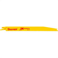 Lamina Serra Sabre Starrett 225Mm/9'' Bi-Metal 2 Pecas 6 Dentes Bt96-2